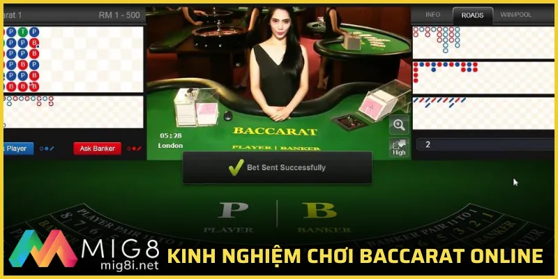 khinh nghiệm cá cược baccarat online